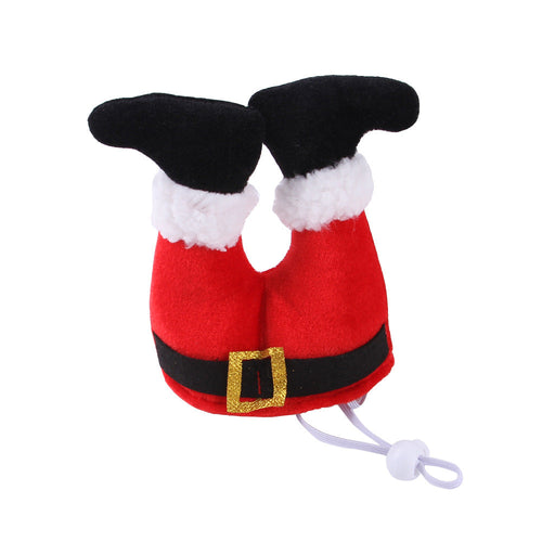 Festive Upside-Down Pet Hat – Funny Cozy Costume for Dogs & Cats
